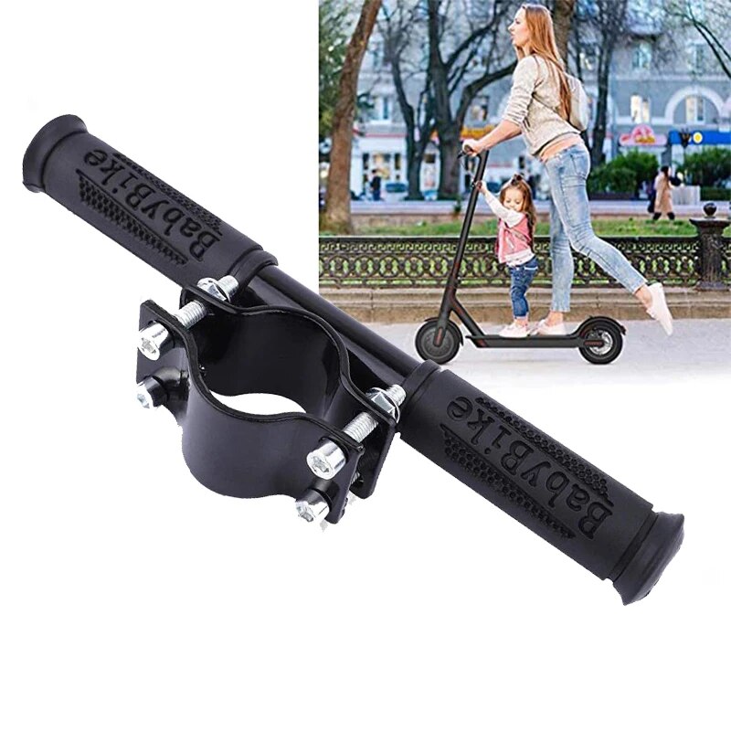 Kids Ride On Suitcase Scooter - Electric Scooter Grips Handlebar Kids Handle