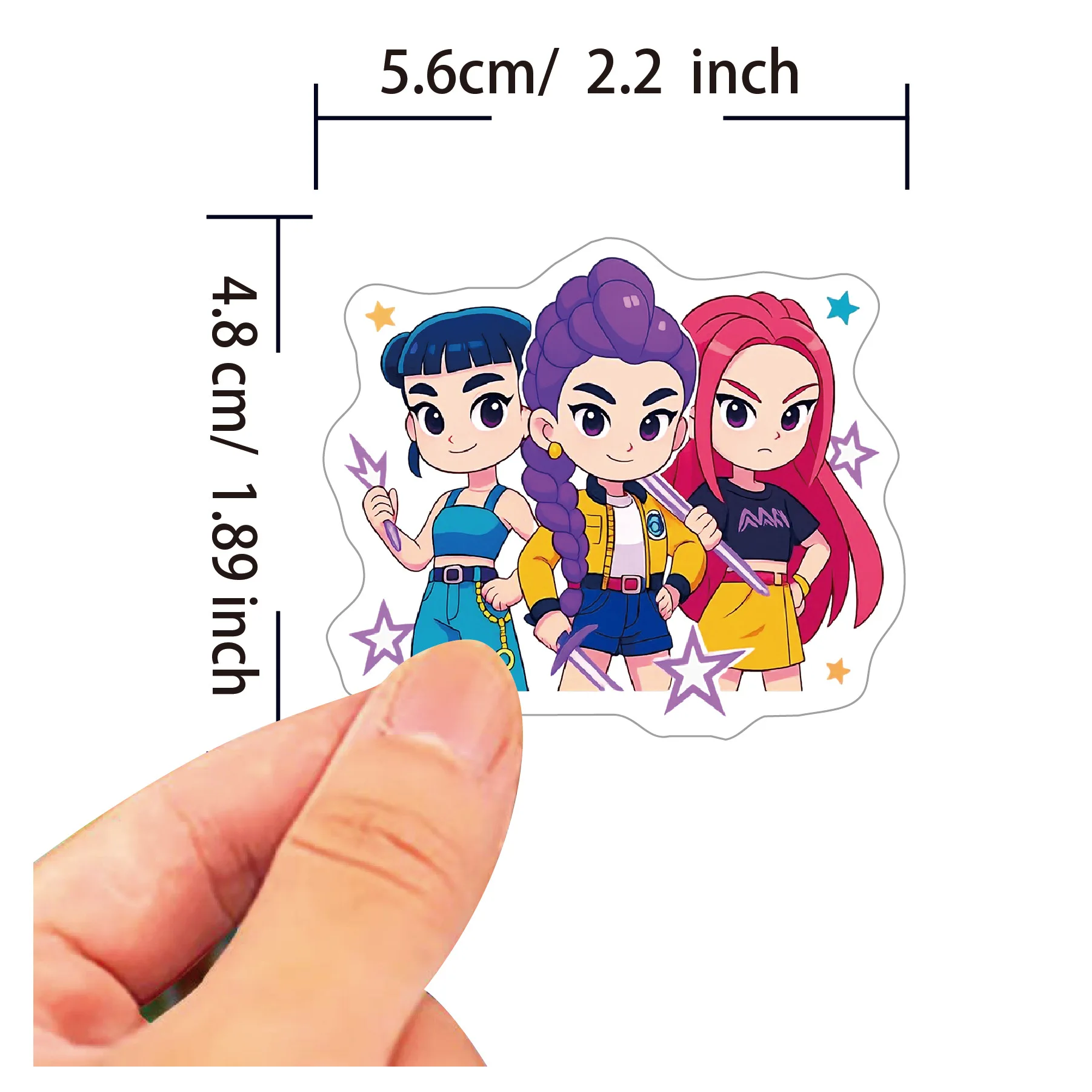 60Pcs Anime Girls Lumi Mila Zo - Luggage 评论和价格
