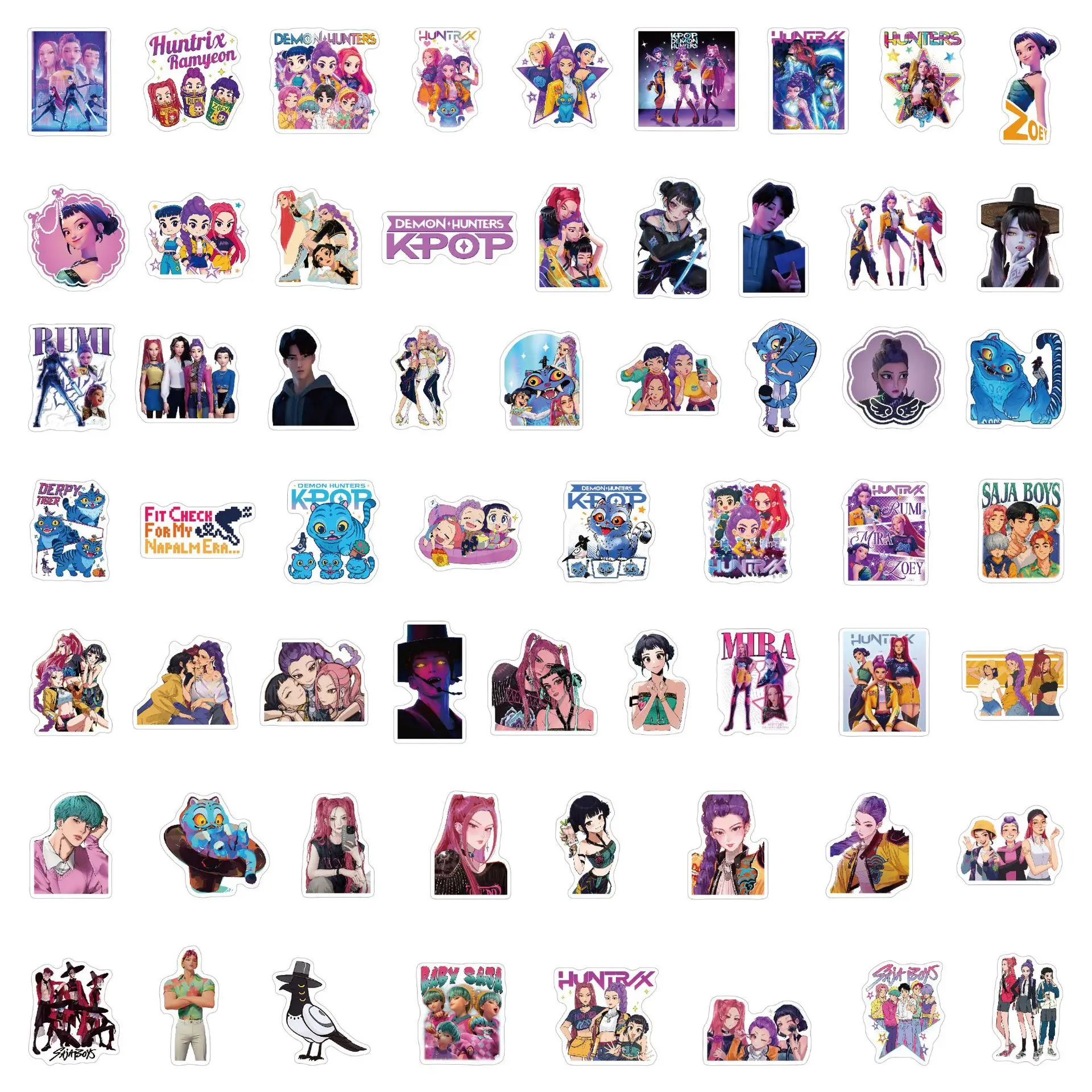 60Pcs Anime Girls Lumi Mila Zo - Luggage 评论和价格