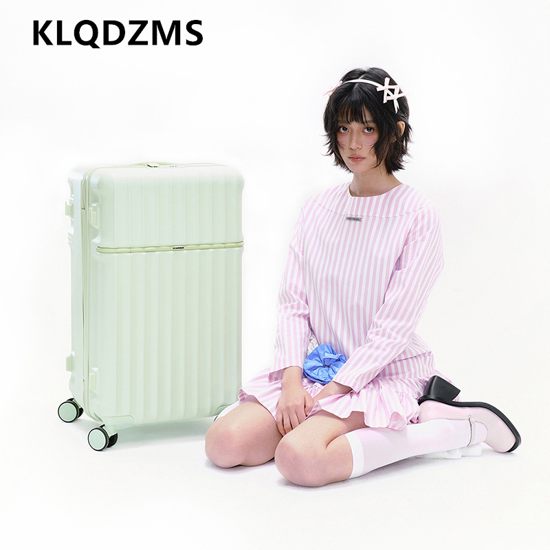 KLQDZMS Rolling Suitcase Large - Spinner Wheel Rolling Suitcase 20 Inch 评论和价格