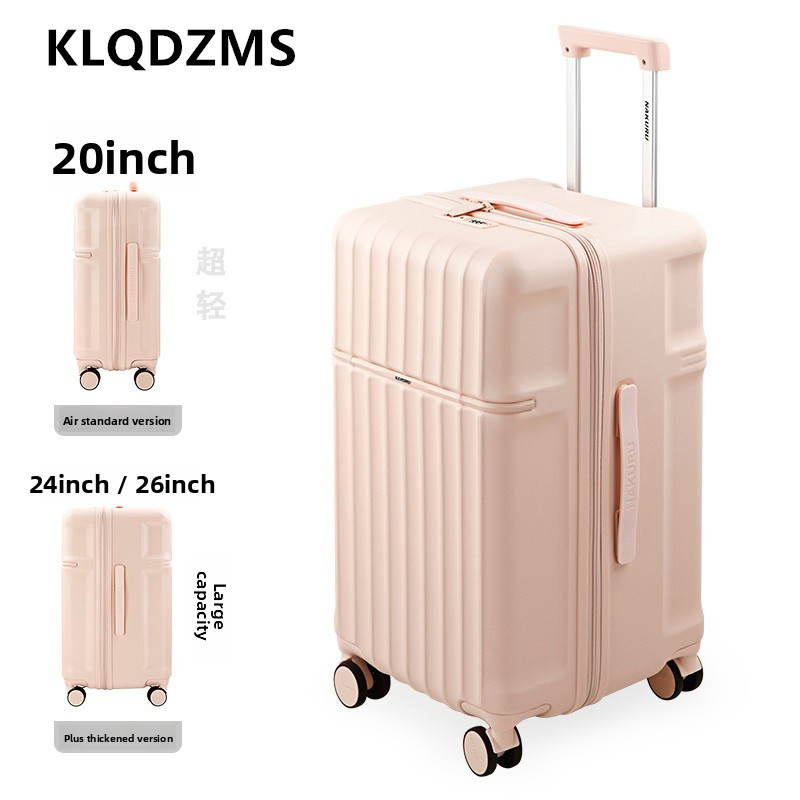 KLQDZMS Rolling Suitcase Large - Spinner Wheel Rolling Suitcase 20 Inch 评论和价格
