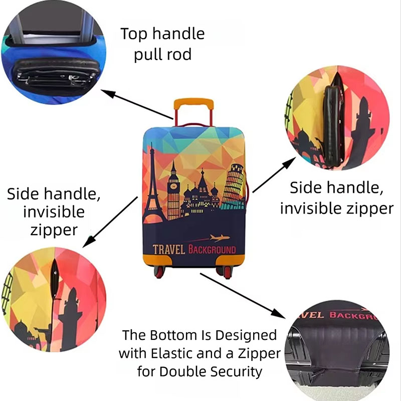 New Travel Suitcases Protector - Waterproof Suitcase Cover Protector 评论和价格