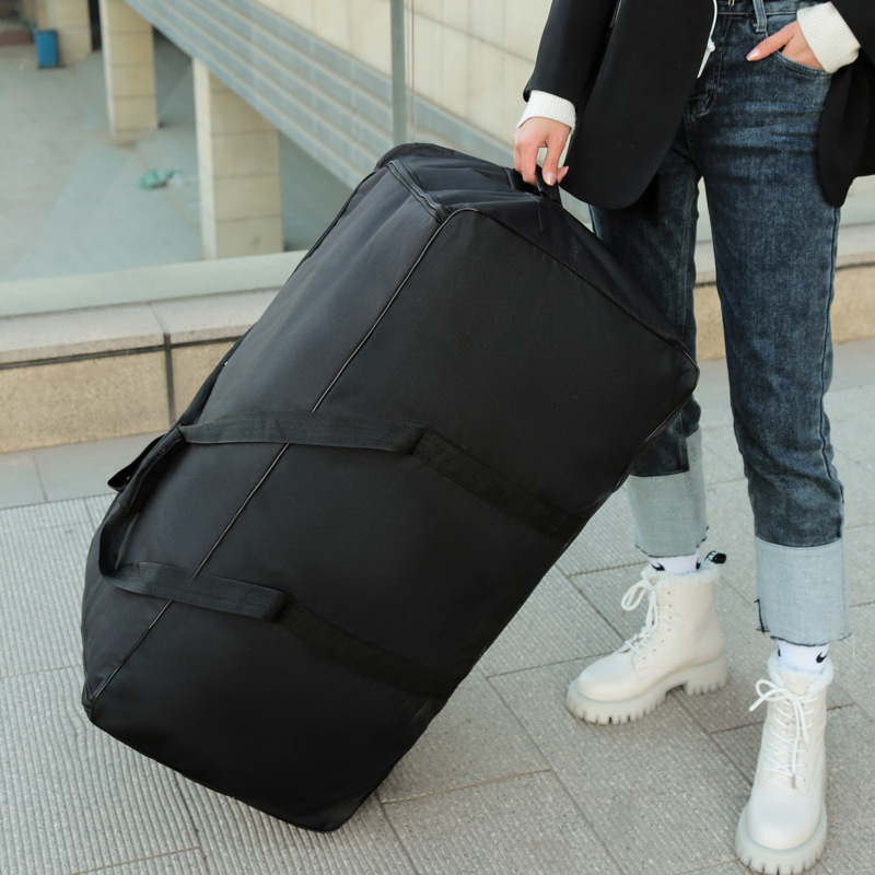 Large Capacity Trolley Bags wi - Foldable Rolling Luggage Bag 评论和价格