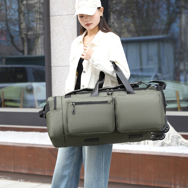 New Oxford Cloth Travel Bag Fo - Foldable Rolling Luggage Bag 评论和价格