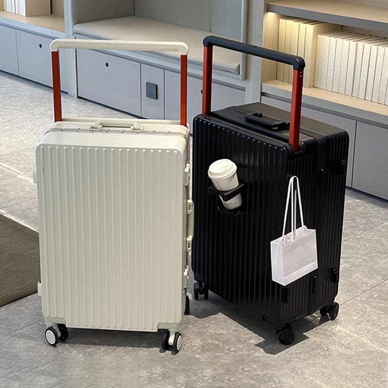New Wide Handle Suitcase on Wh - Spinner Wheel Rolling Suitcase 20 Inch 评论和价格