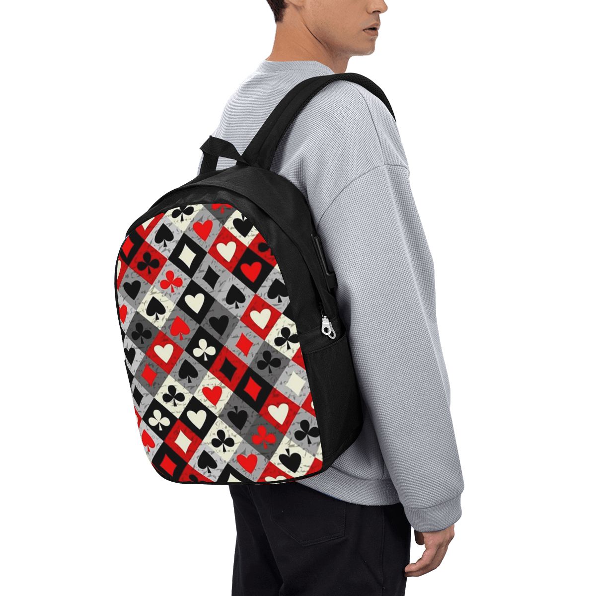 Playing Cards Poker Print Back - Travel Bags 评论和价格