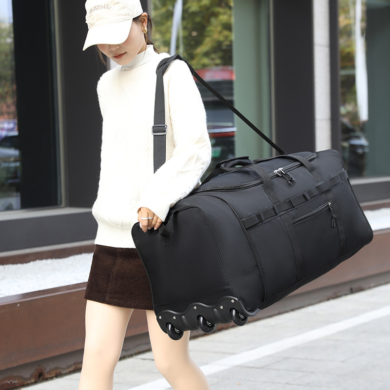 Tug Bag Large Capacity Luggage - Foldable Rolling Luggage Bag 评论和价格