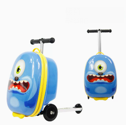 Children Scooter Suitcase skat - Kids Ride On Suitcase Scooter 评论和价格