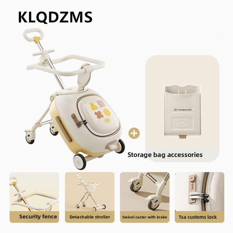 KLQDZMS ABS+PC Suitcase Childr - Spinner Wheel Rolling Suitcase 20 Inch 评论和价格