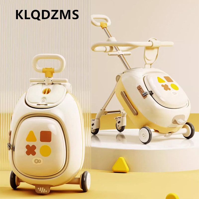 KLQDZMS ABS+PC Suitcase Childr - Spinner Wheel Rolling Suitcase 20 Inch 评论和价格