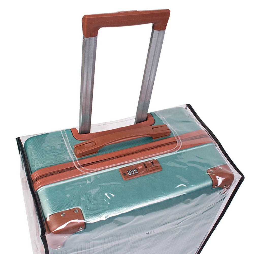 Transparent PVC Waterproof Pro - Luggage Protective Cover Transparent 评论和价格