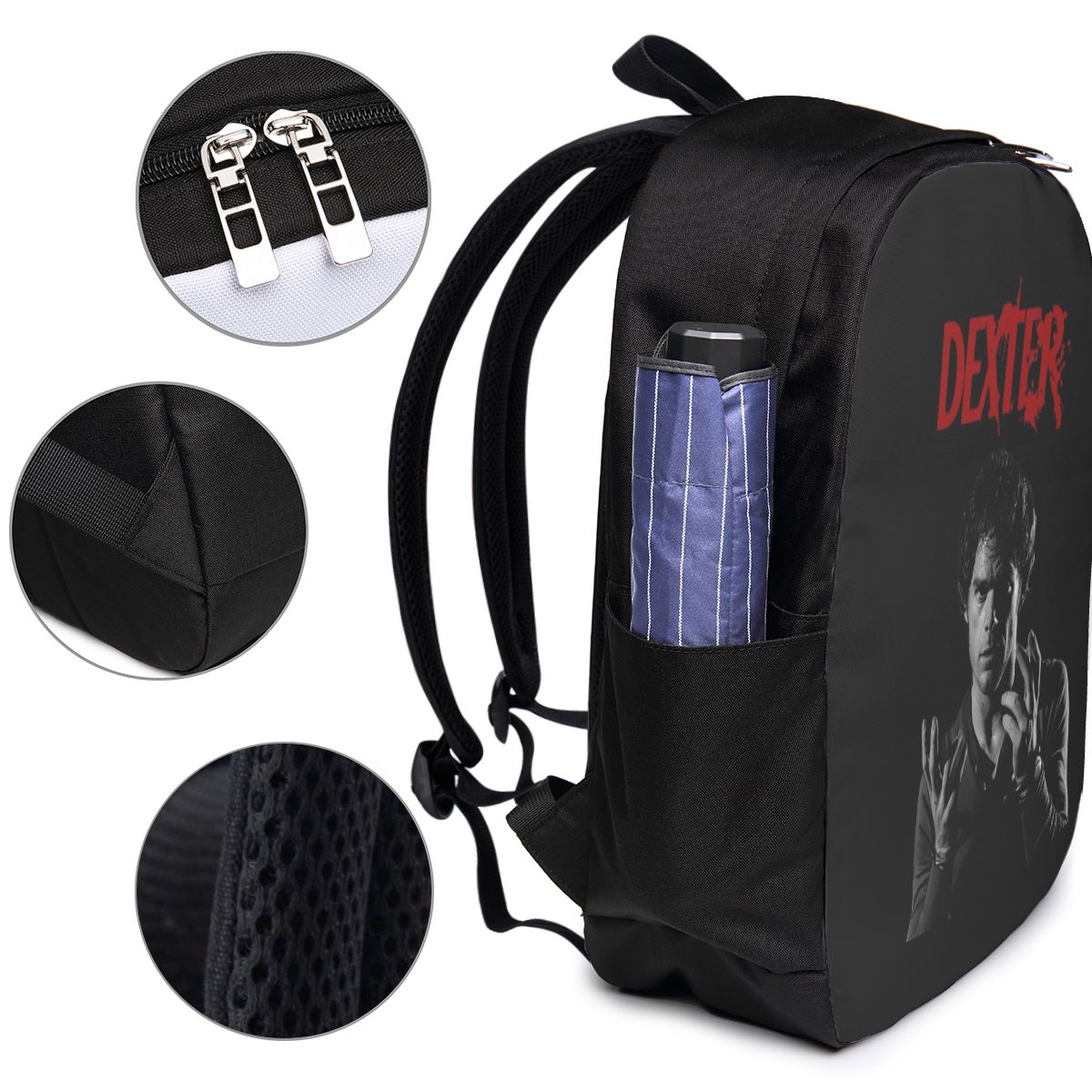 Movie Dexter Morgan Backpack T - Travel Bags 评论和价格