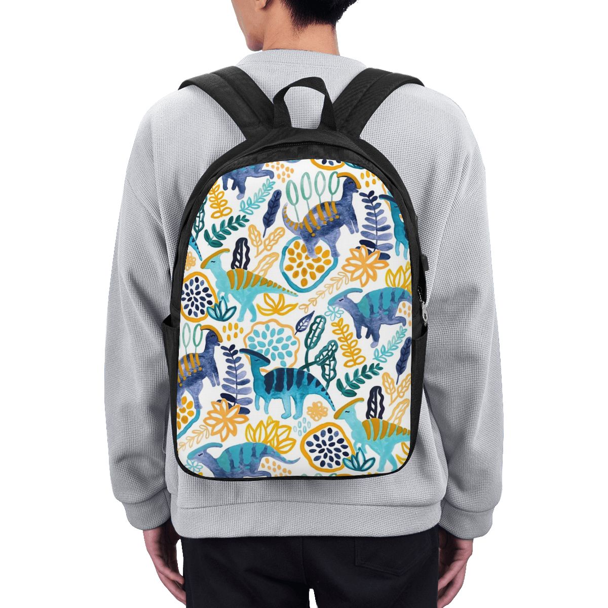 Gouache Parasaurolophuses Back - Travel Bags 评论和价格