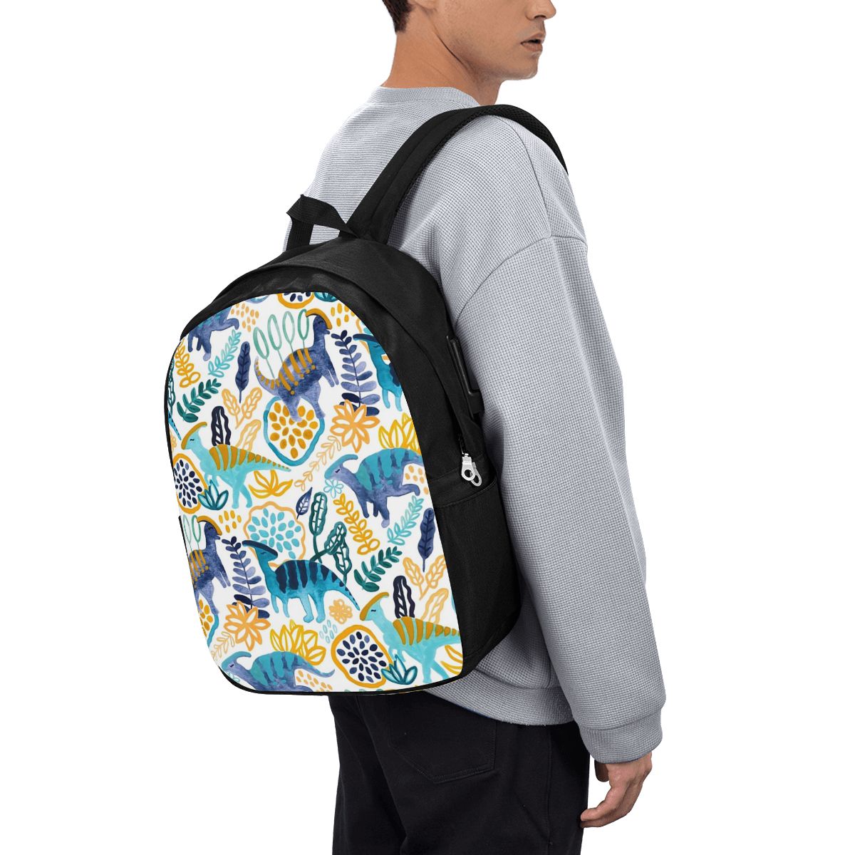 Gouache Parasaurolophuses Back - Travel Bags 评论和价格