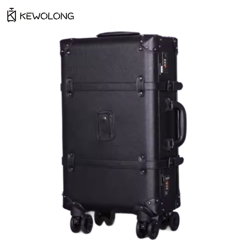 Vintage 20 24 Suitcase Set - R - Retro Vintage Trunk Suitcase 评论和价格
