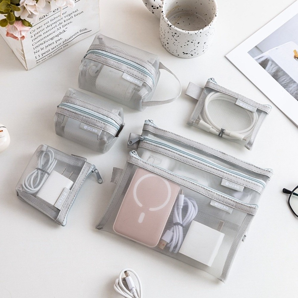 Durable Nylon Transparent Stor - Cosmetic Bags 评论和价格