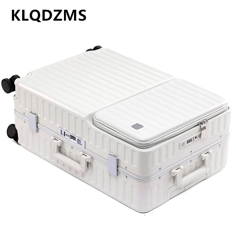 KLQDZMS Handheld Travel Suitca - Front Opening Laptop Luggage 24 Inch 评论和价格